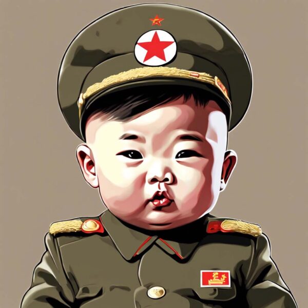 Baby Kim Jong Un
