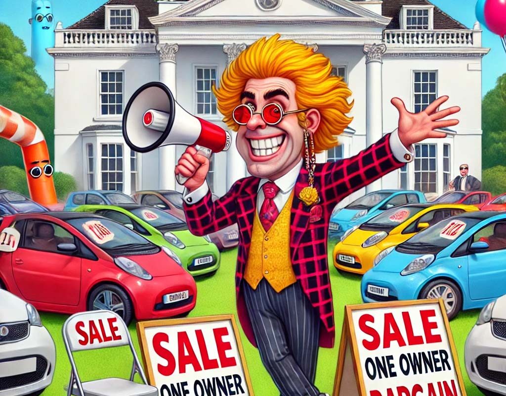 Dodgy Second-Hand Tesla Dealership