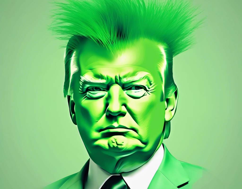 The Makeover of the Century: Trump Goes Mohican