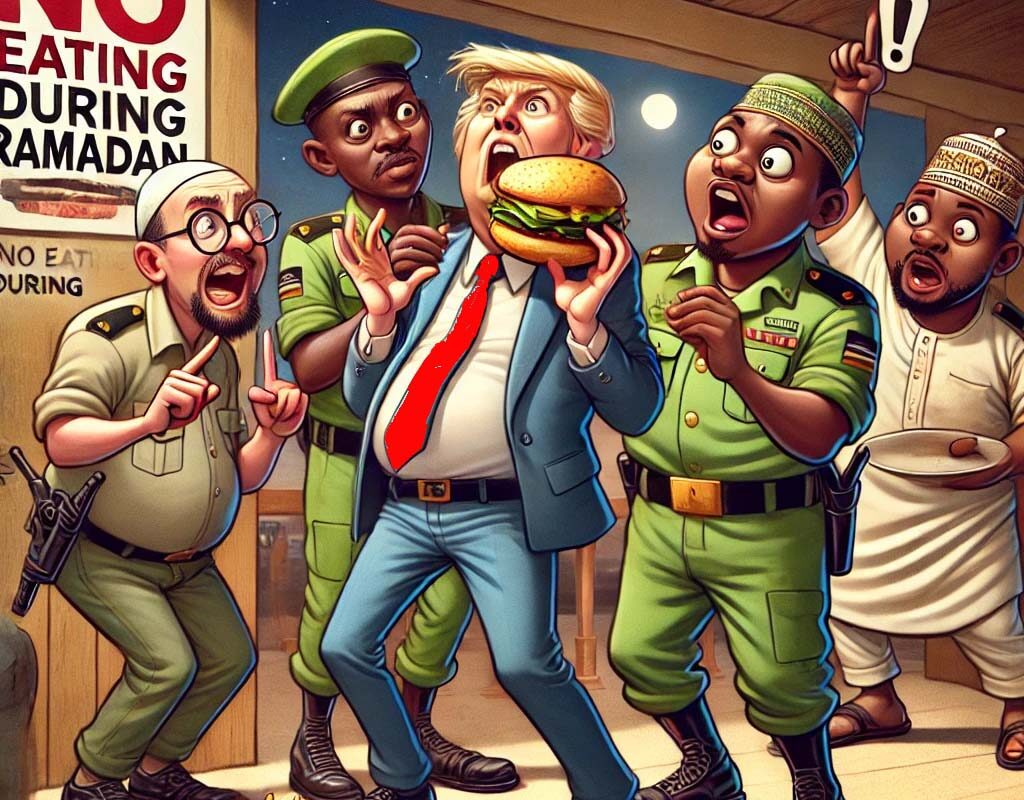 Trump Arrested Over McDonald’s Ramadan