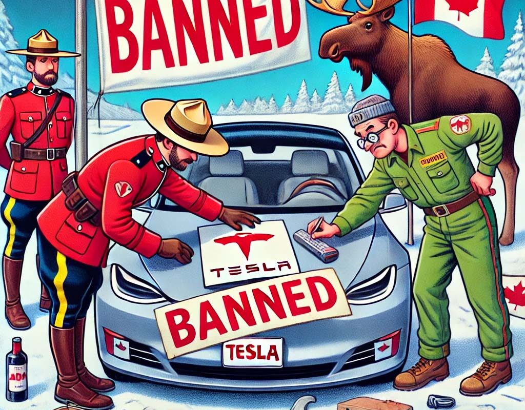 Canada Bans Tesla