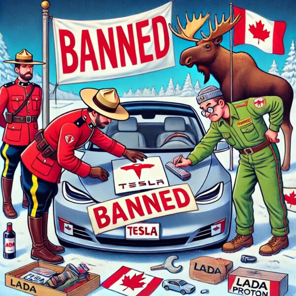 Canada Bans Tesla