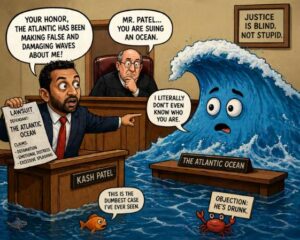 Kash Patel Sues Wrong The Atlantic