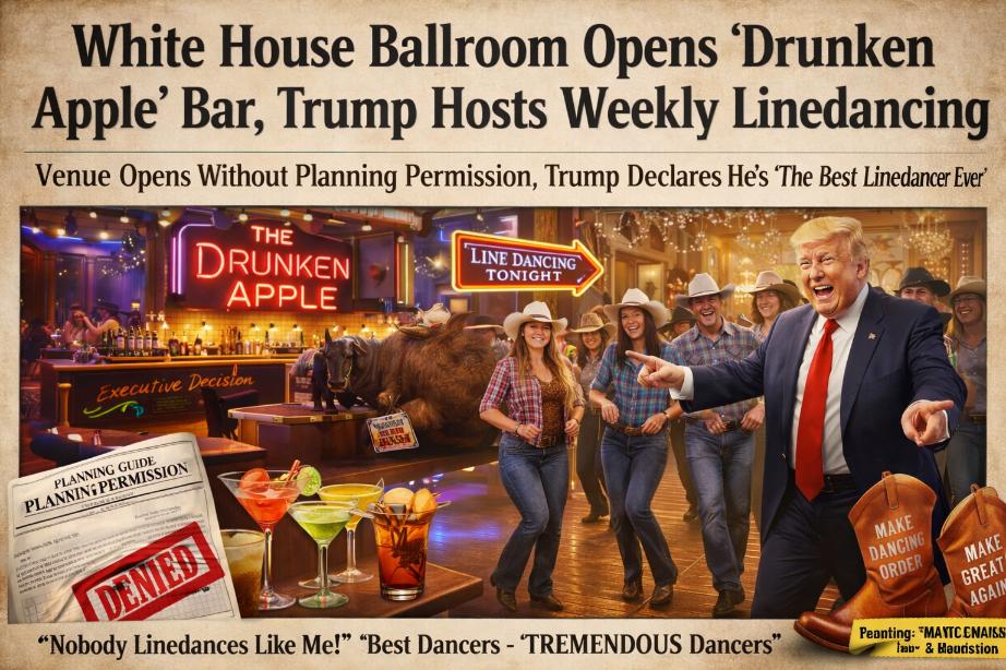 “Drunken Apple” Bar