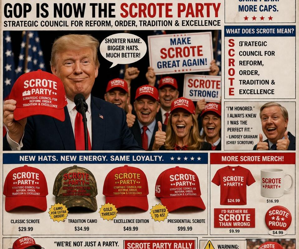 The SCROTE Party