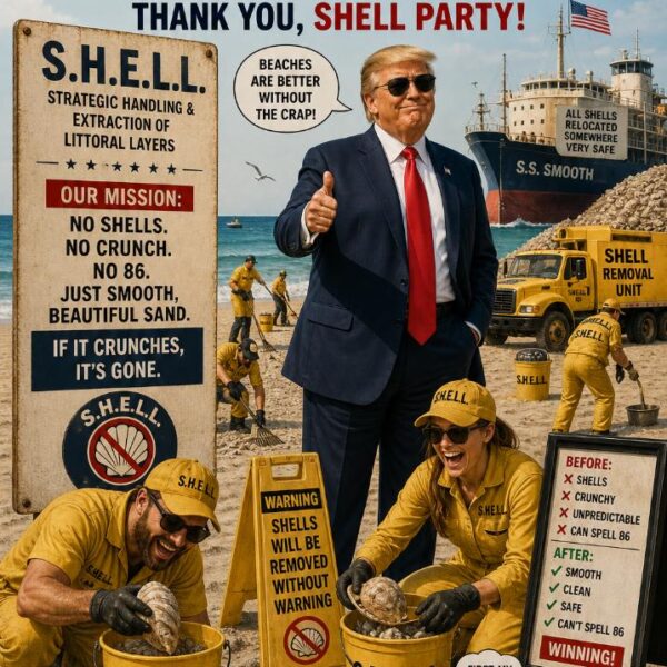 Trump removes all Shells