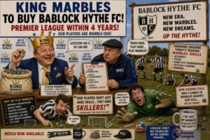 King Marbles Takeover Of Bablock Hythe FC