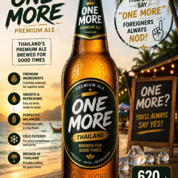 “One More” Beer, Thailand’s Biggest Seller