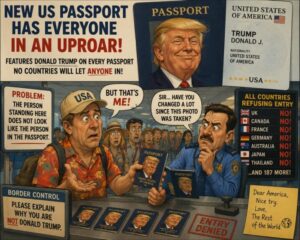New US Passport Features Trump