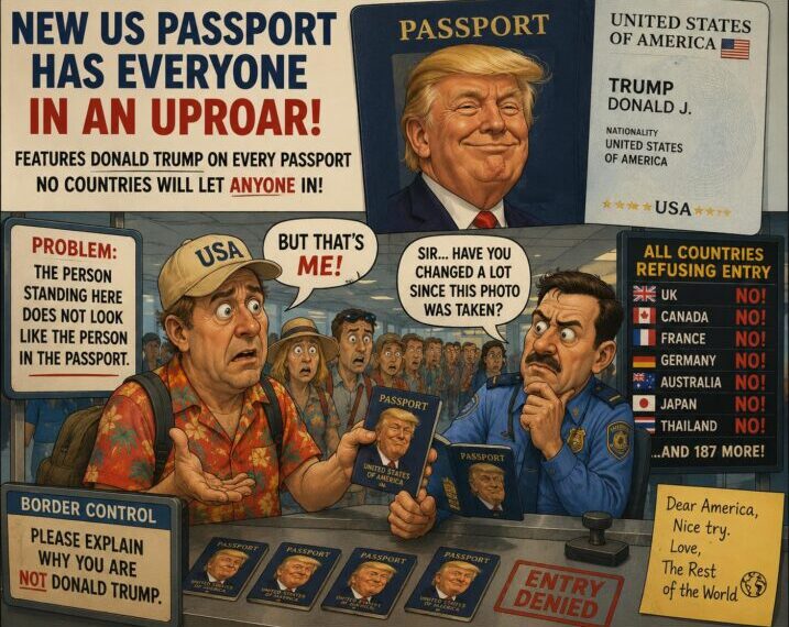 New US Passport Features Trump
