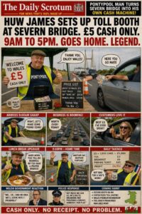 Man Launches Independent Toll Booth