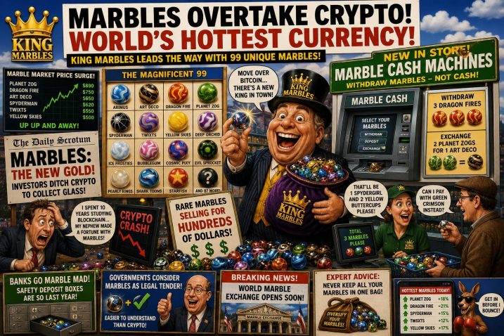 Marbles Overtake Crypto