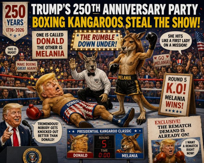 Anniversary Boxing Kangaroos