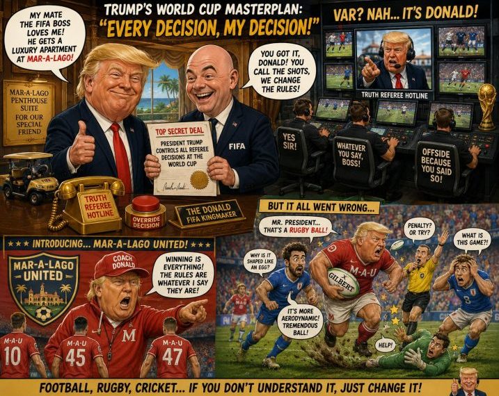 Trump’s World Cup Complete Balls-Up