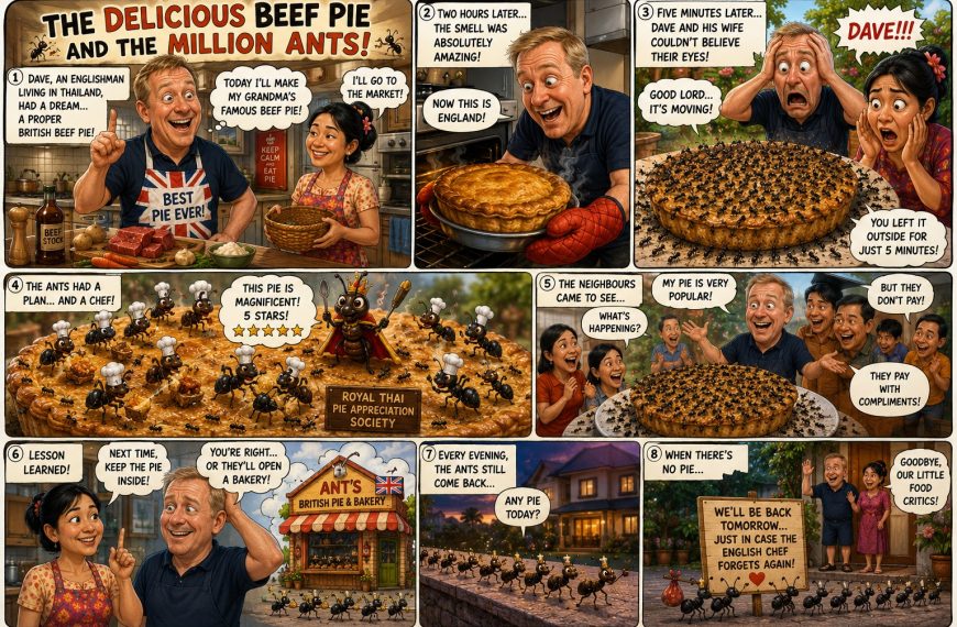 The Delicious Beef Pie and the Million Ants