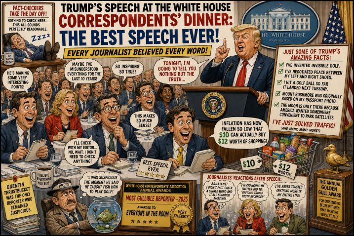 White House Correspondents’ Speech