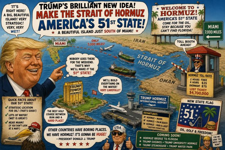 Strait of Hormuz America’s 51st State