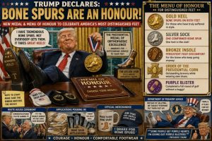 Bone Spurs New Presidential Medal