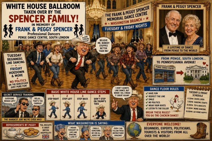 Spencers Take Over White House Ballroom