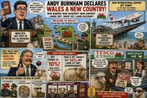 Burnham Declares Wales New Country