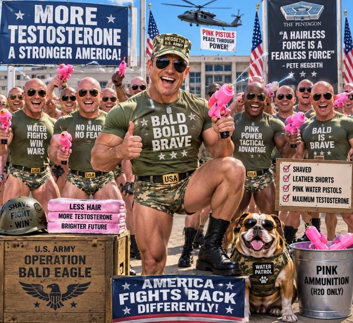 “WE NEED MORE TESTOSTERONE”
